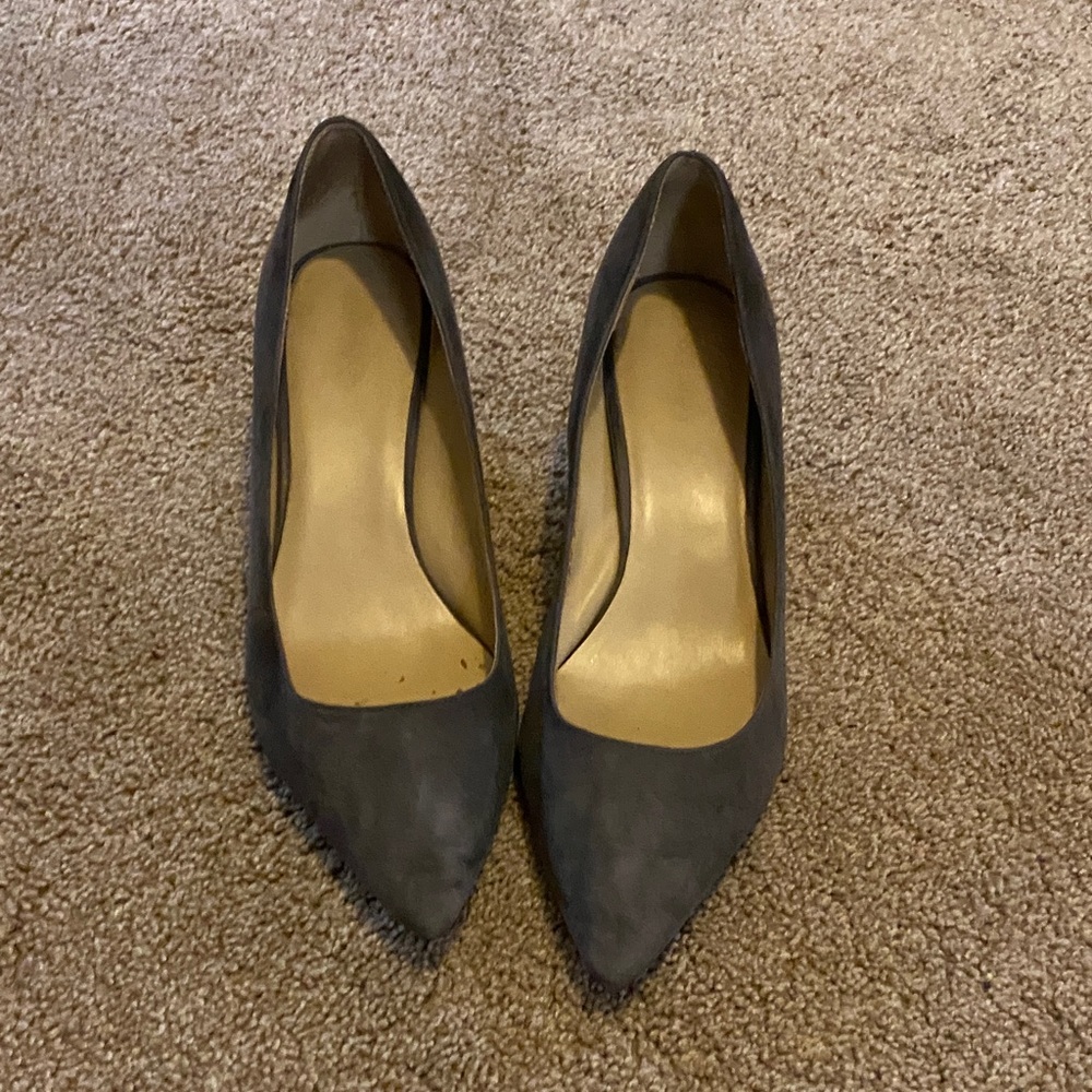 Ann Taylor Charcoal Gray Heels